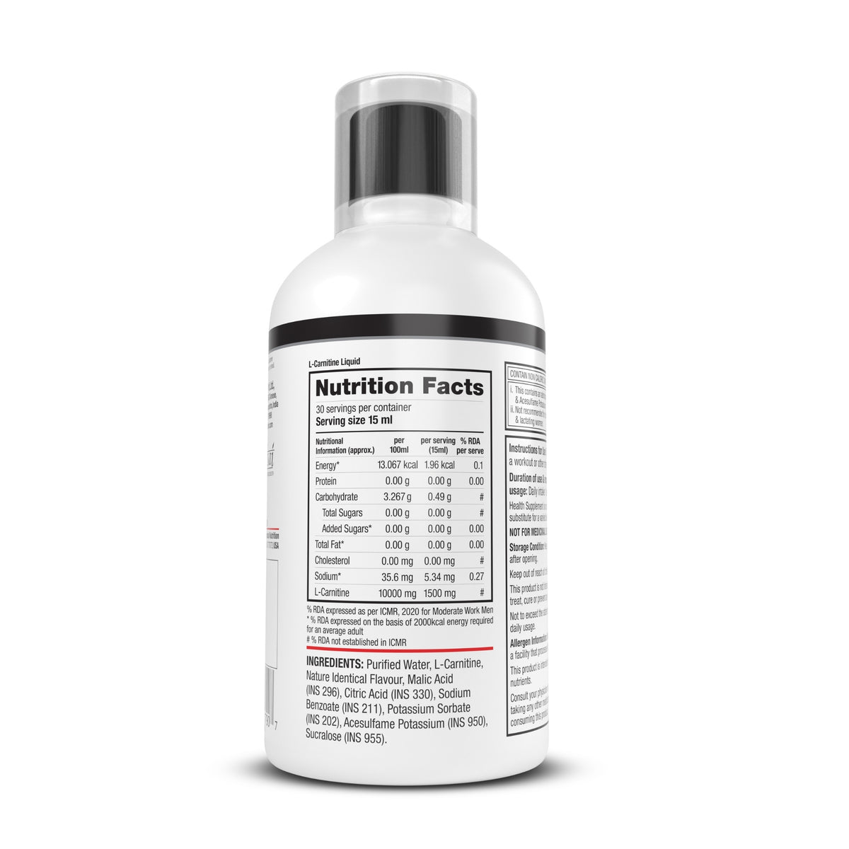L-Carnitine Liquid – 450ml