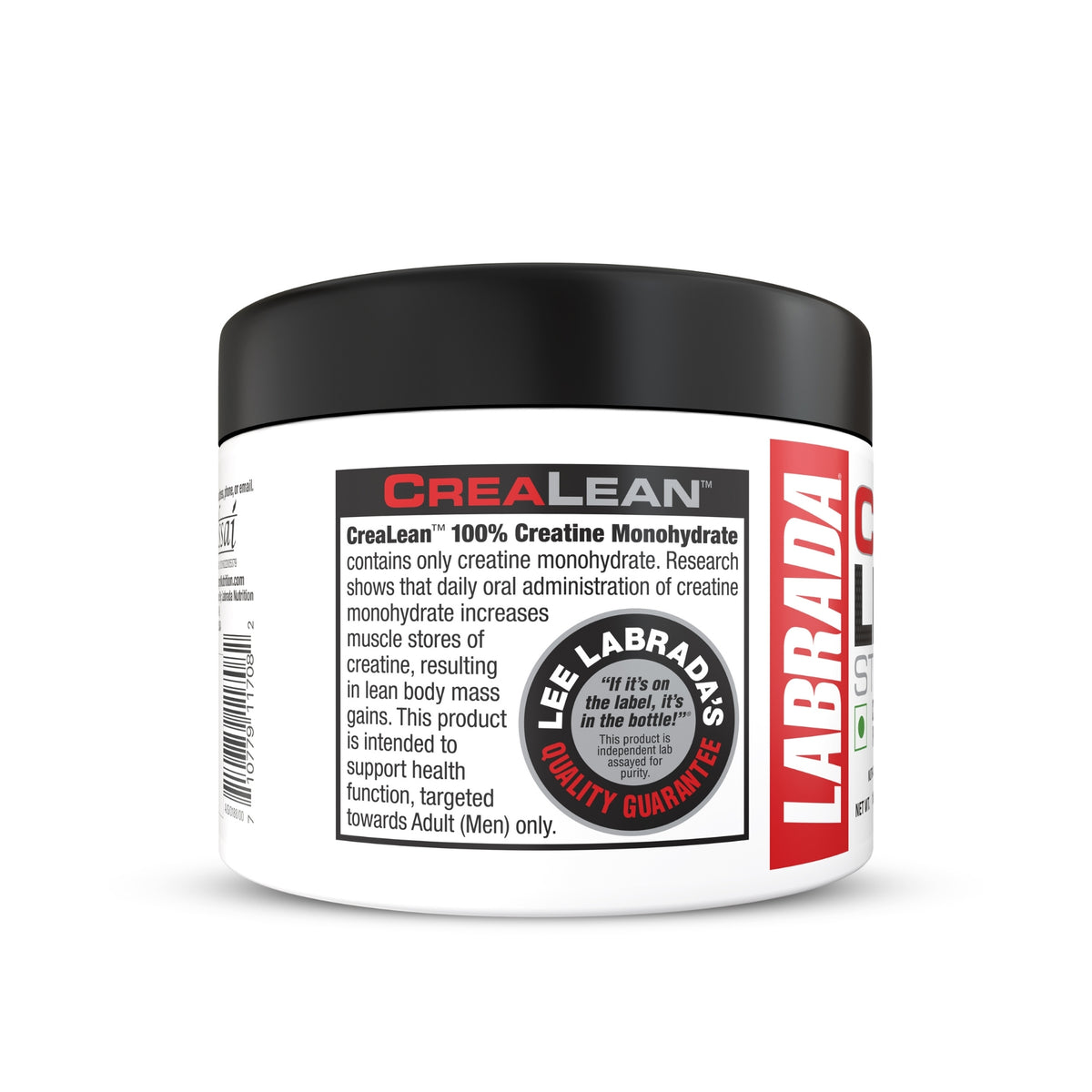 Labrada Super Mass Gainer 500g With Crealean 100g Combo Pack Weight Gainers/Mass Gainers (600 g, Chocolate Ice Cream, Unflavoured)