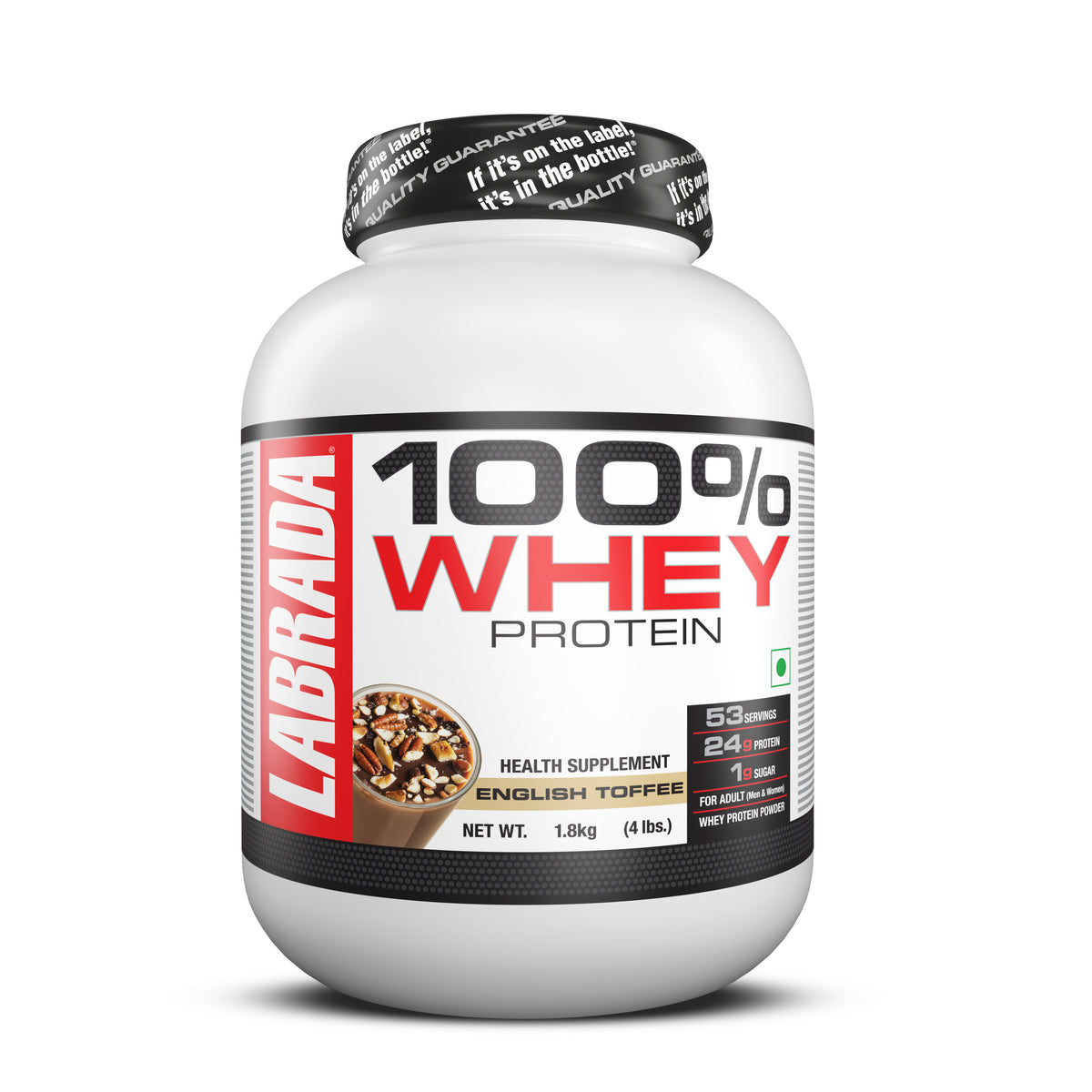 100% WHEY PROTEIN