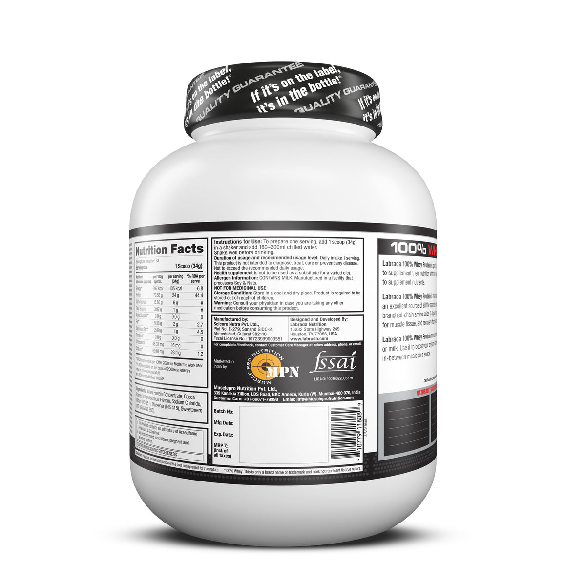 Labrada Whey Protein Powder