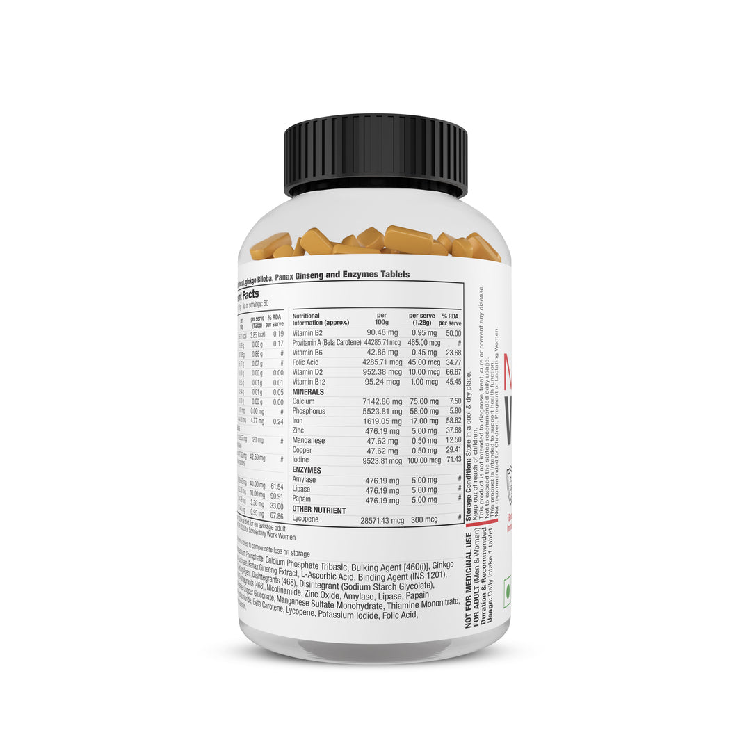 MultiVitamin – 60 Tabs
