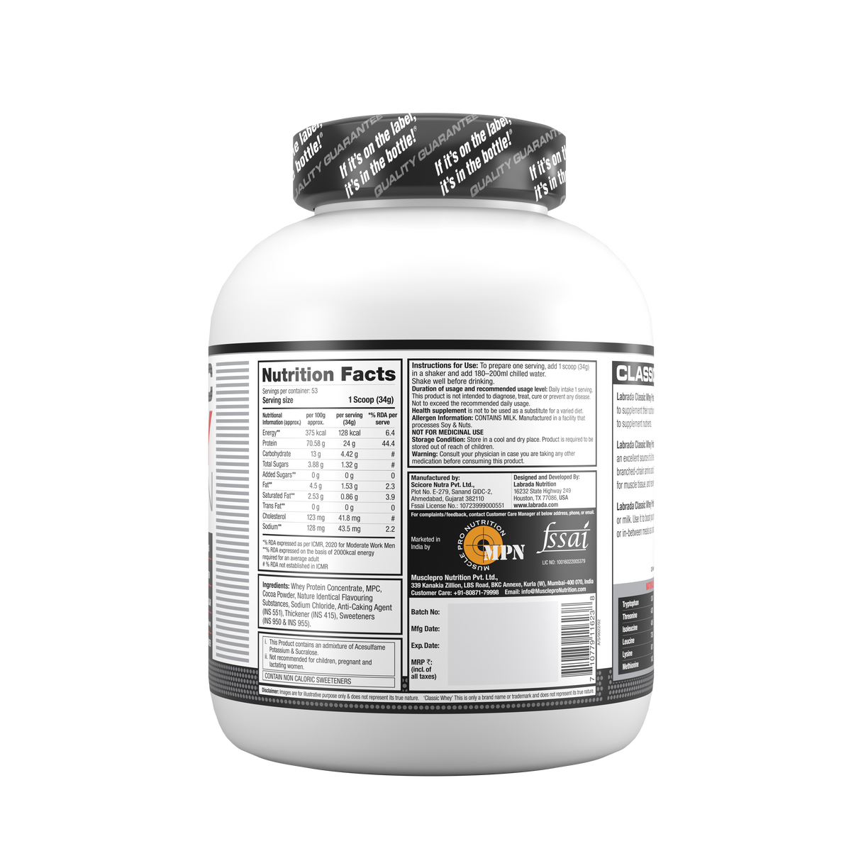 Labrada Whey Protein Powder