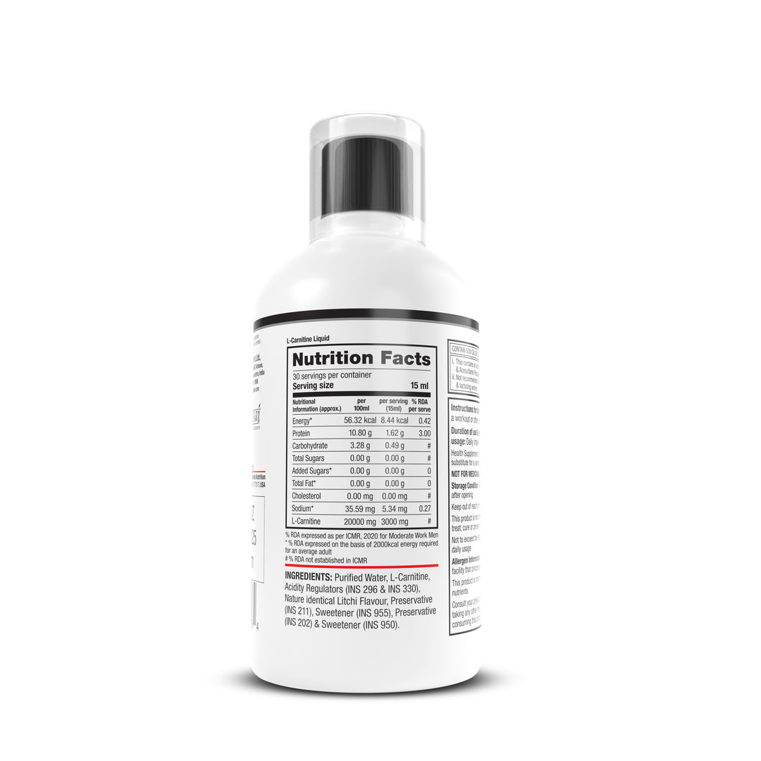L-Carnitine Liquid – 450ml