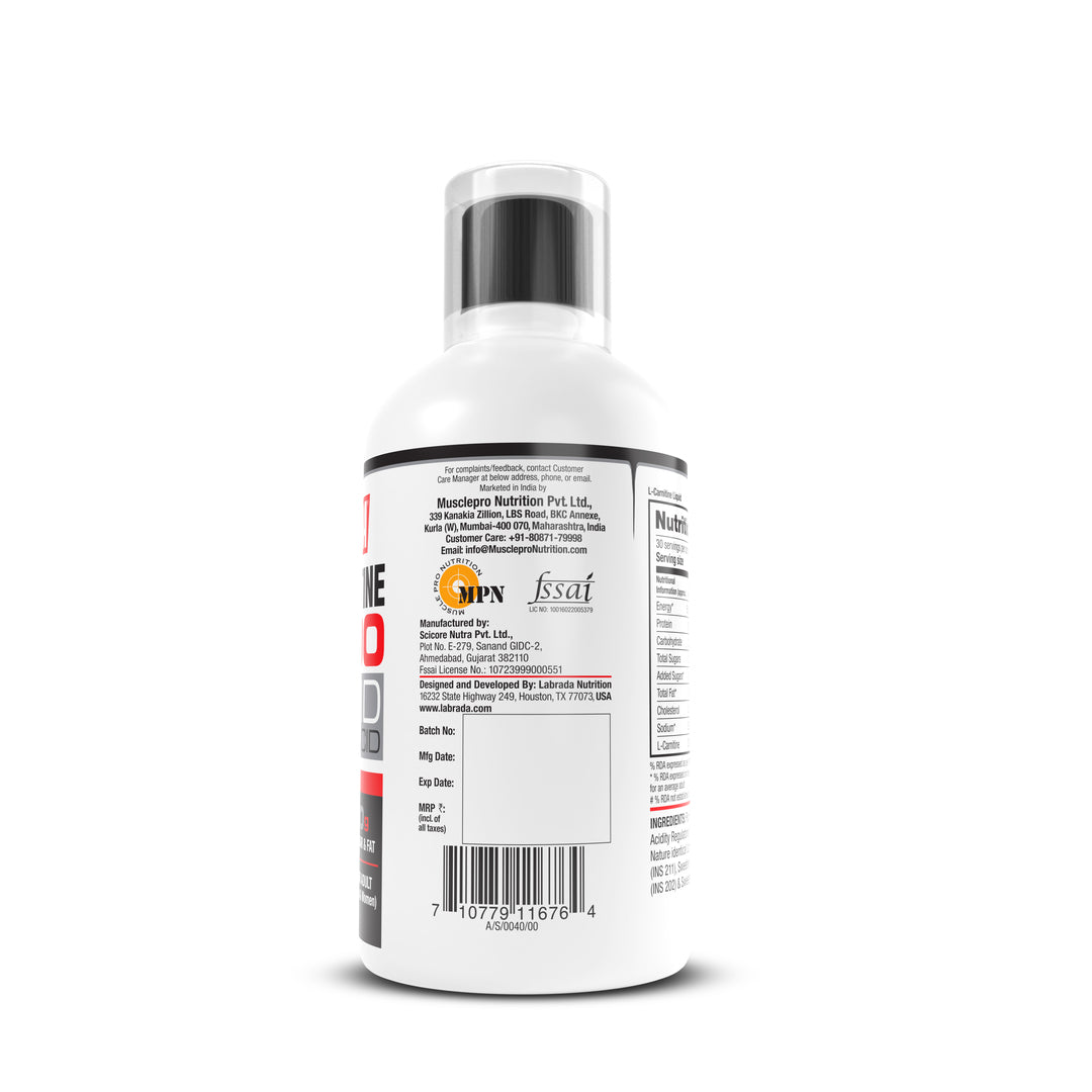 L-Carnitine Liquid – 450ml