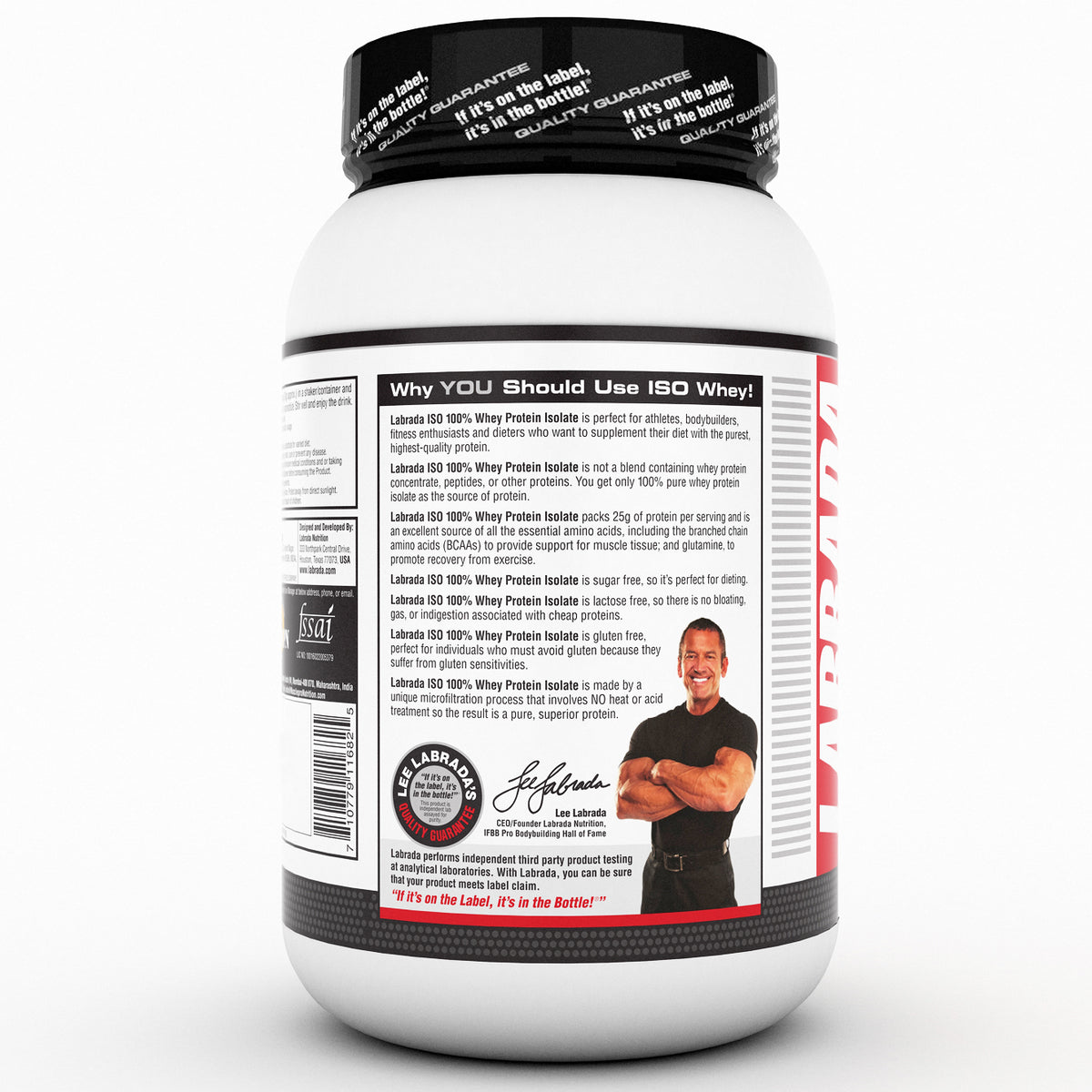 ISO 100% Whey Protein Isolate