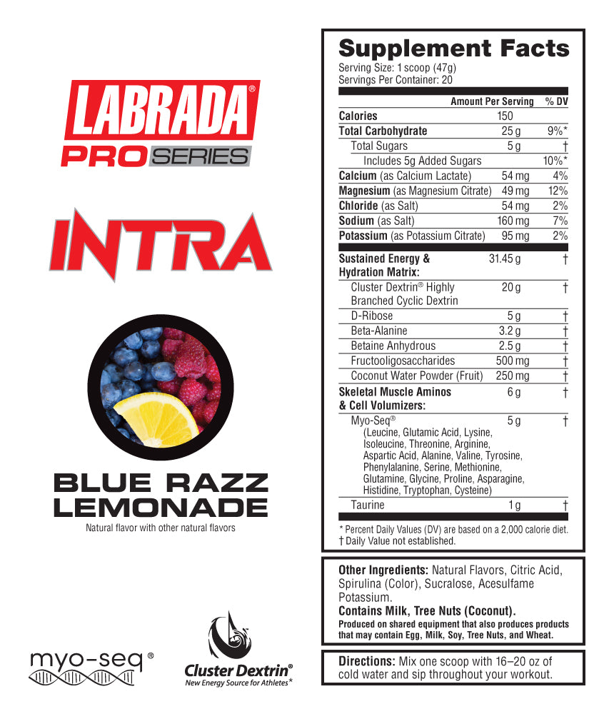 Pro Series Intra Workout Formula