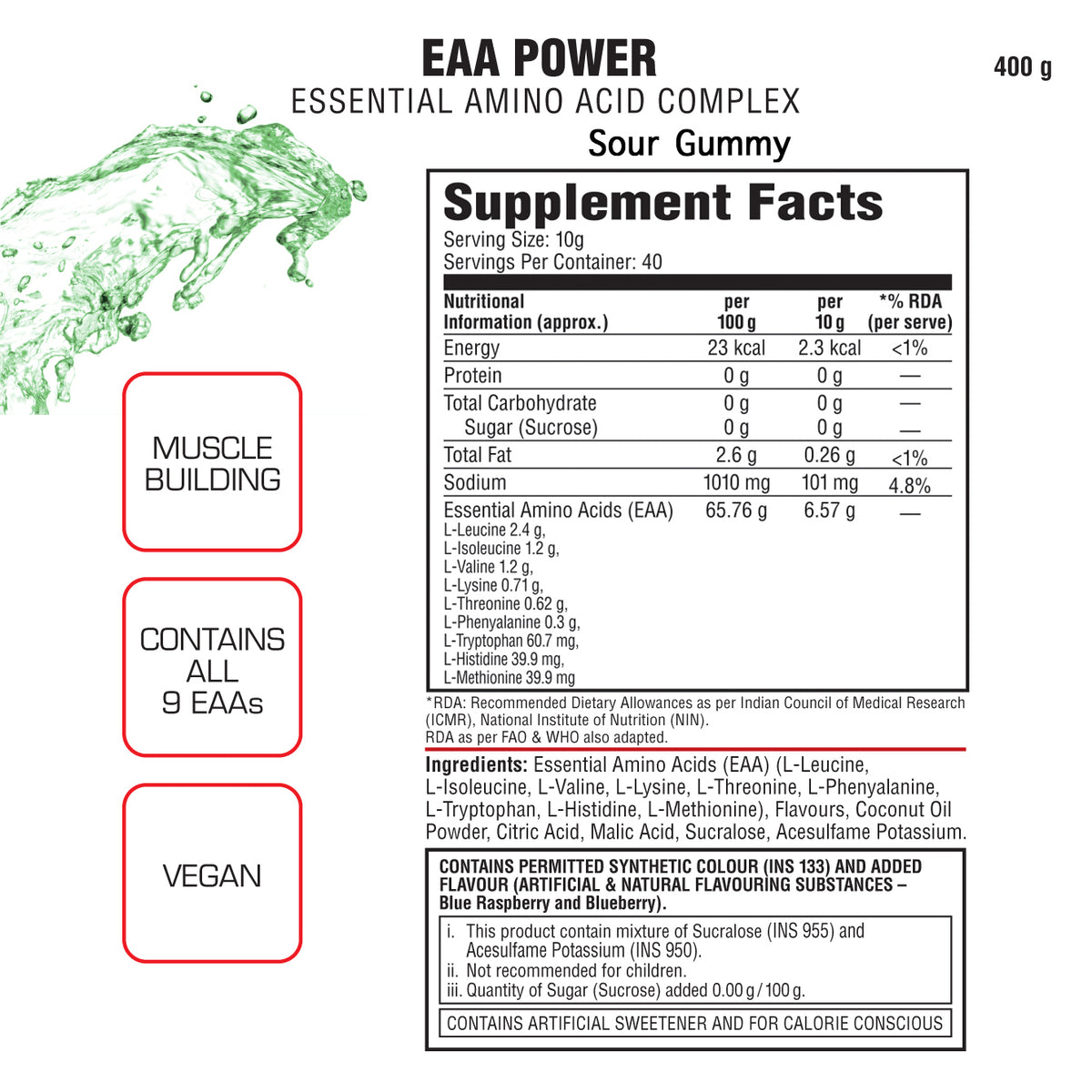EAA POWER Essential Amino Acid Complex